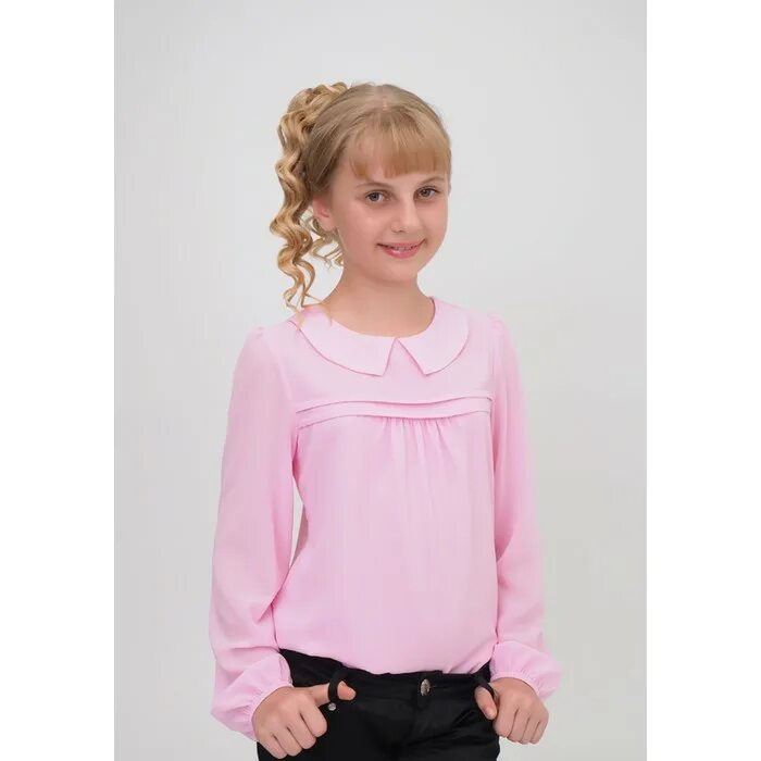 Блузка Ladetto. Детские блузки. Розовая блузка для девочки. Блузка Школьная для девочек. Блузки детям