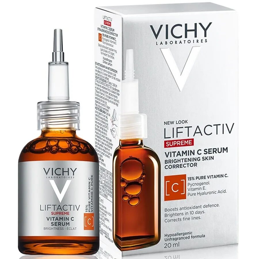 Виши лифтактив супрем. Vichy Liftactiv Supreme сыворотка. Виши Лифтактив Суприм сыворотка с витамином с. Vichy Liftactiv Specialist b3 Serum. Виши сыворотка с витамином с.