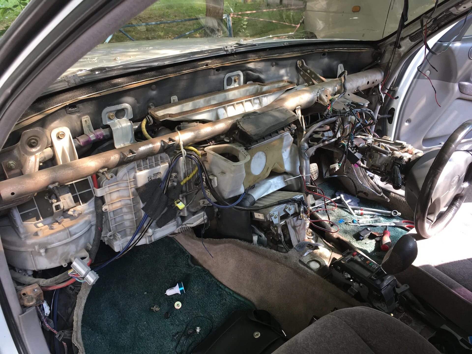 Ремонт и чистка климата - Toyota Cresta (90), 2 л, 1994 года своими руками DRIVE