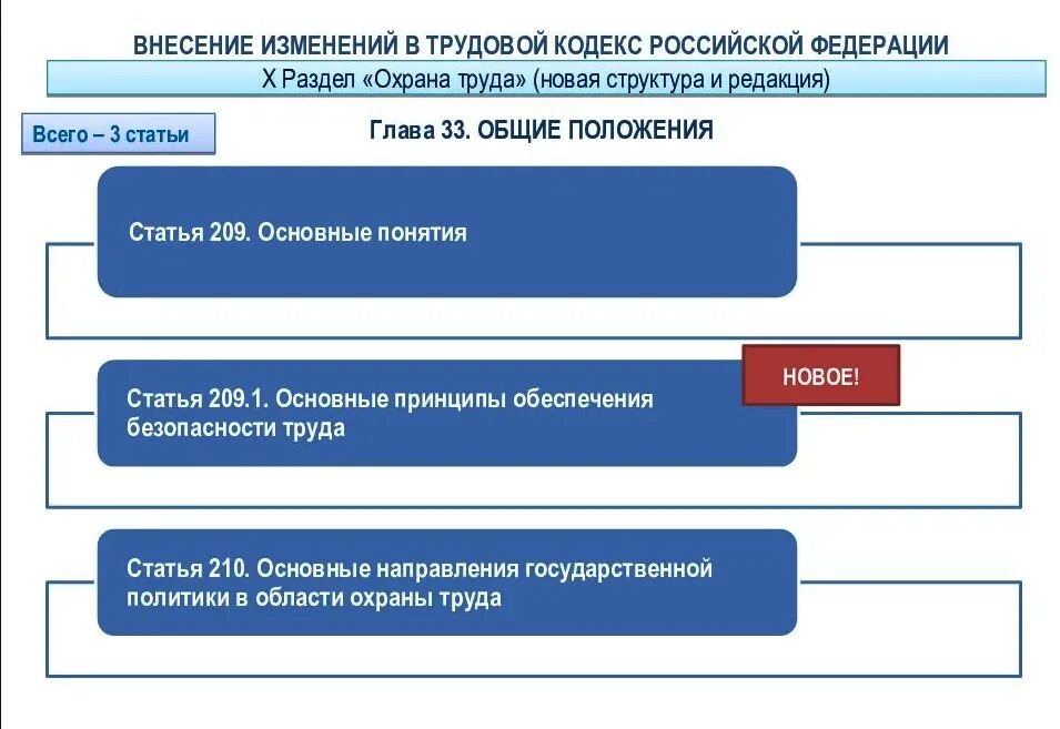 Охрана труда ст 209 трудового кодекса РФ. Трудовой кодекс статьи новые. Изменения в ТК РФ. Изменения в трудовом кодексе. 209.1 тк рф основные принципы