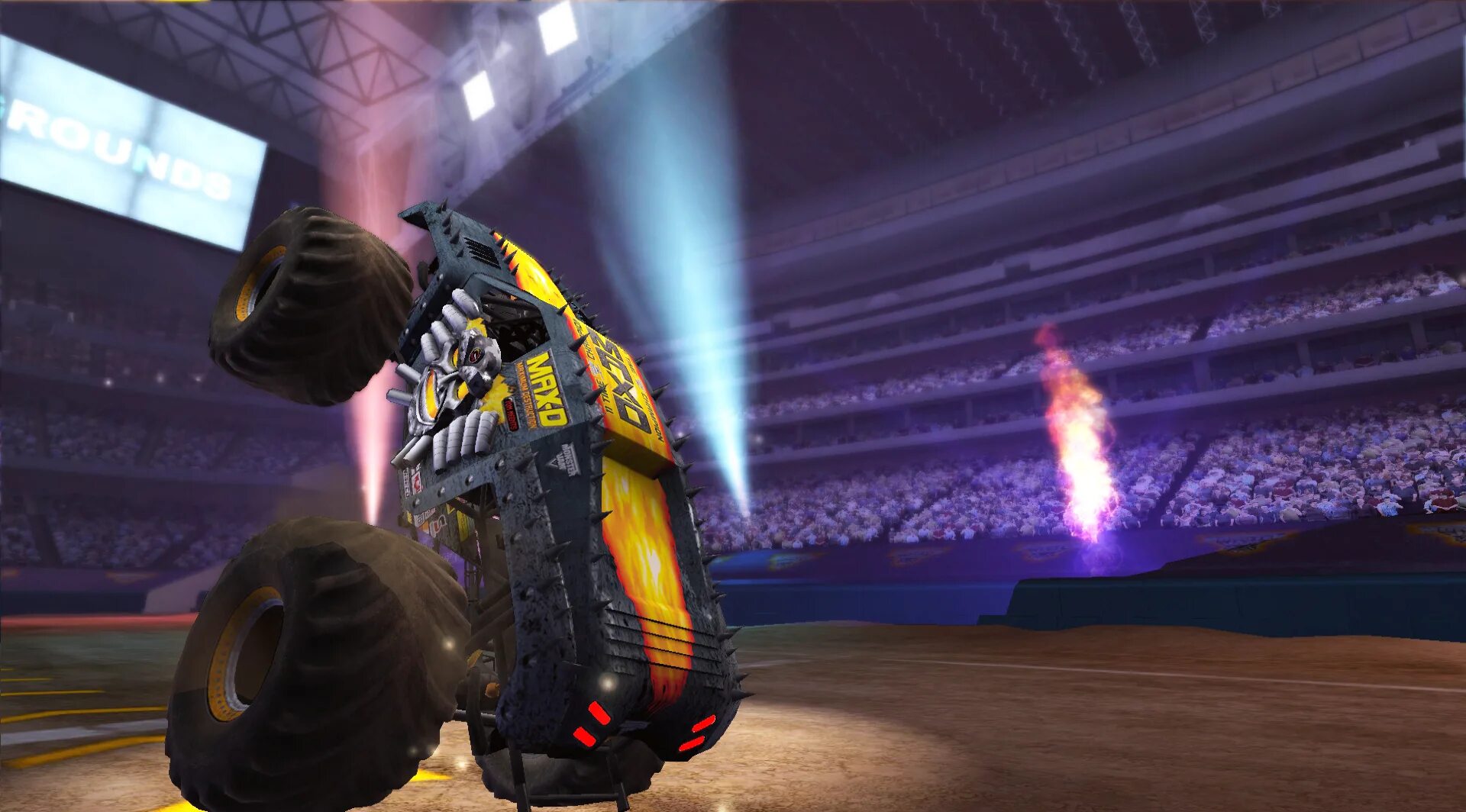 Игры монстр пушка. Monster Jam Battlegrounds (2015). Monster Jam игра. Monster Studios игры. Monster Jam Path of Destruction.