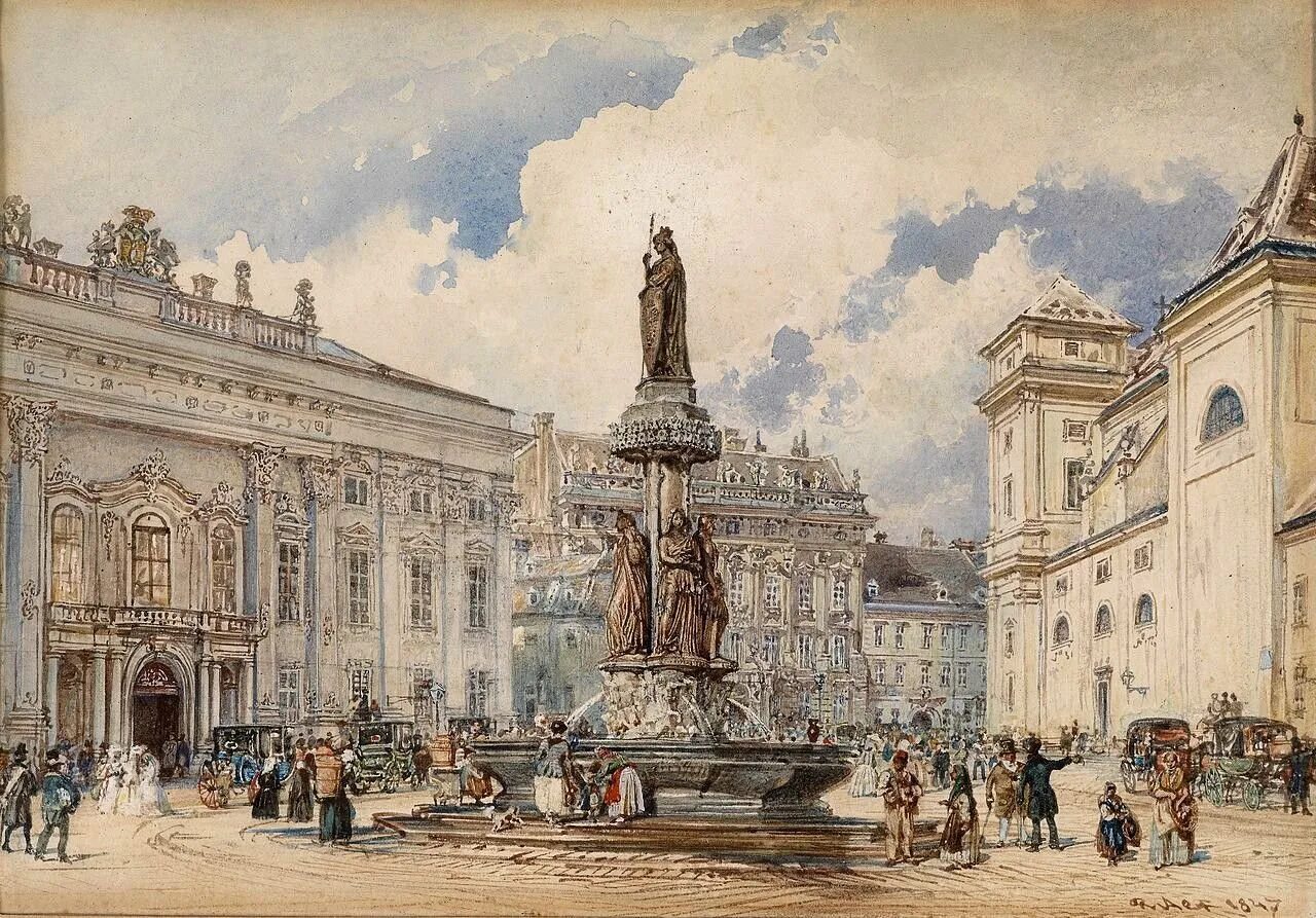 Вена город 18 век. Бернардо беллотто (1721-1780) варшава. Город вена на картинах художников. Вена 18 век. Австрия вена 19 век.