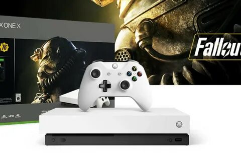 Xbox one x robot white