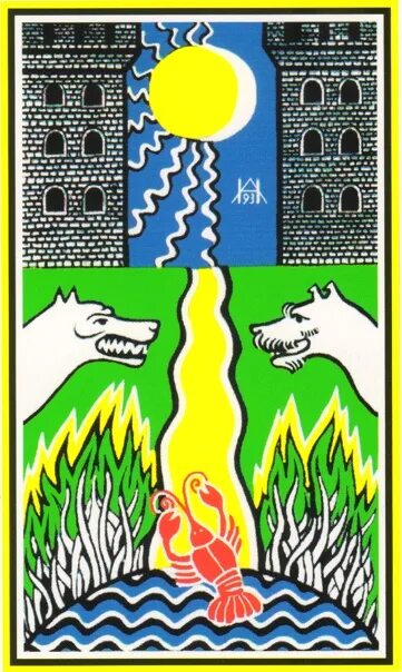 18 аркан луна. Луна таро уэйта. Карта таро райдера уэйта луна. 18 аркан в плюсе и минусе. 18 аркан в плюсе и минусе.