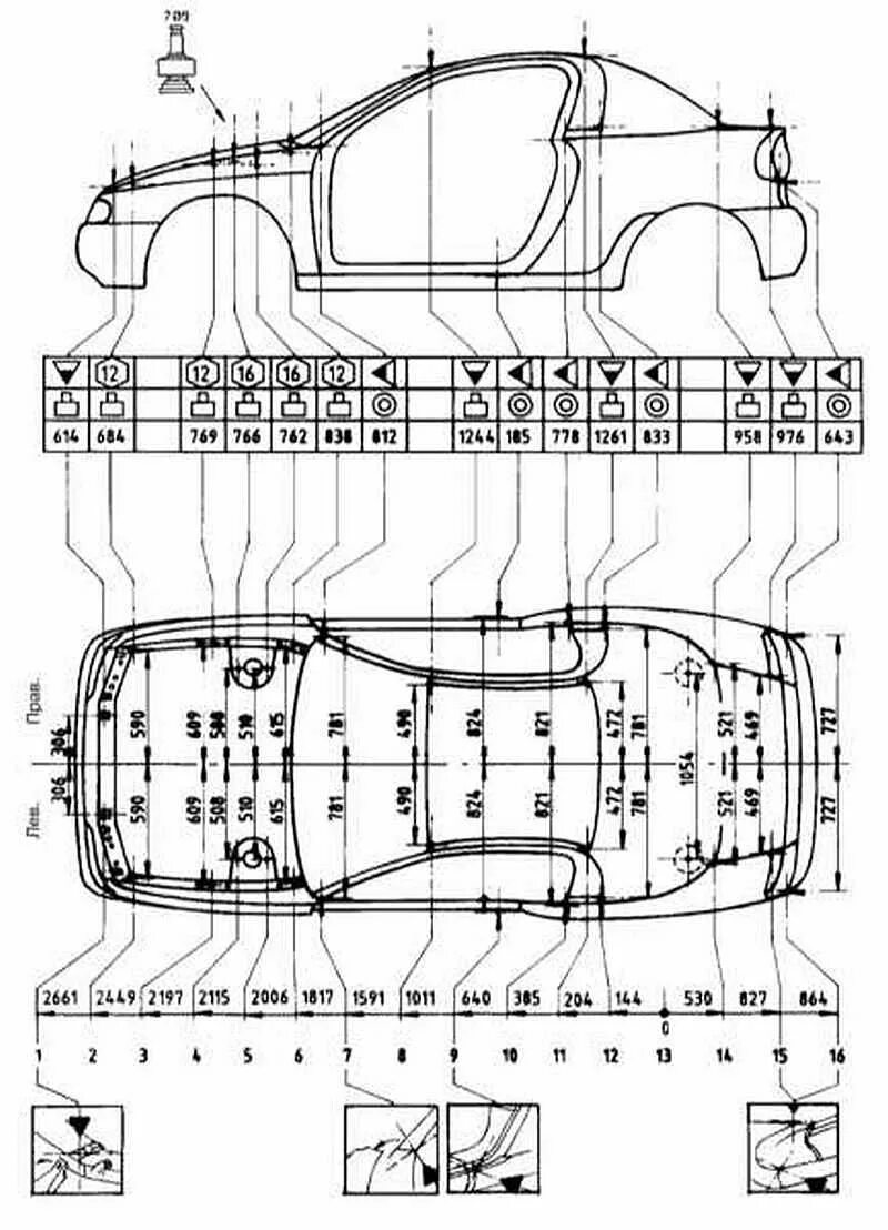 Opel corsa размеры. Геометрия кузова Opel Vectra b 2000. Контрольные точки кузова Опель тигра а. Контрольные точки кузова Opel Corsa d. Схема кузова Опель тигра 1998.