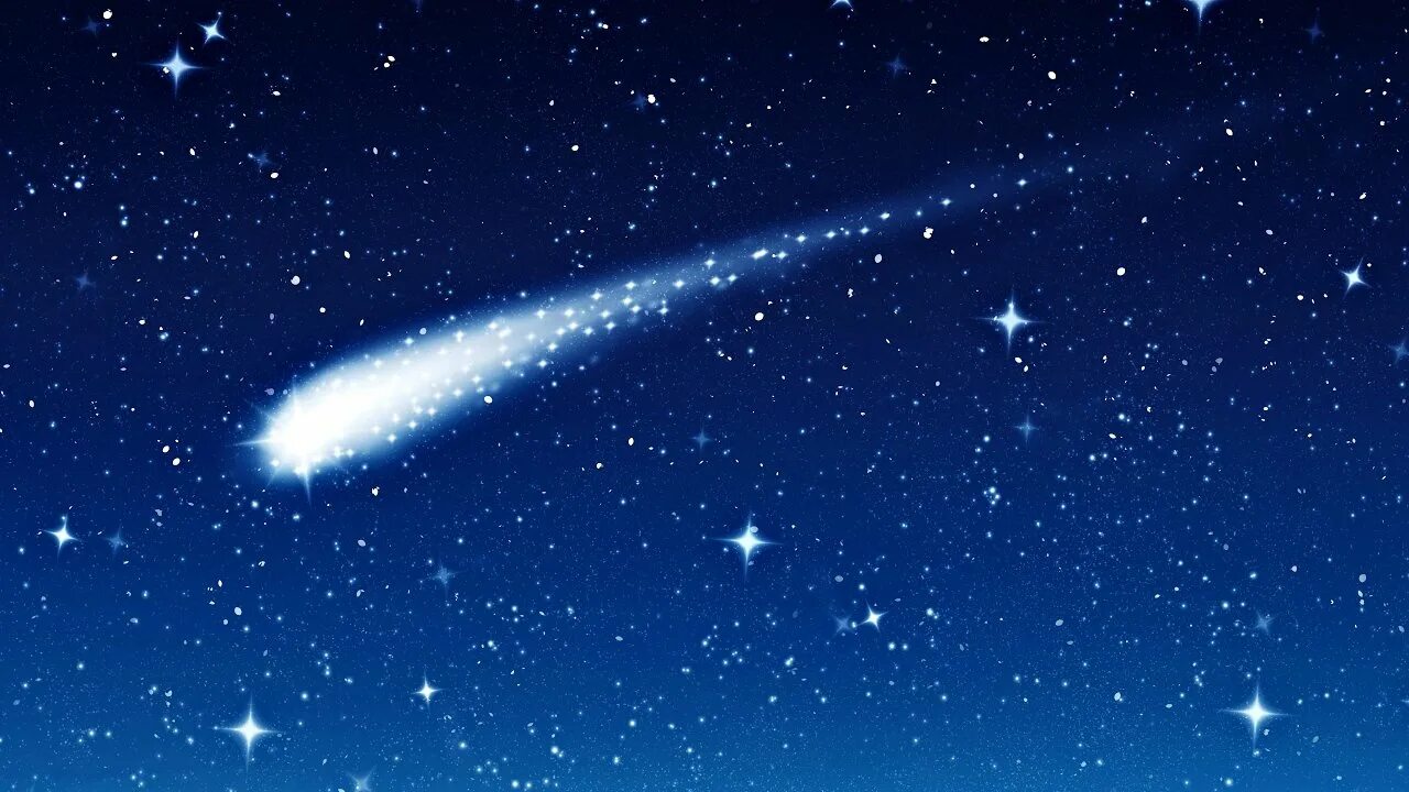 Падающая звезда. Звездное небо с кометой. Летающие звезды. Звезда с неба. Звездное небо кометы