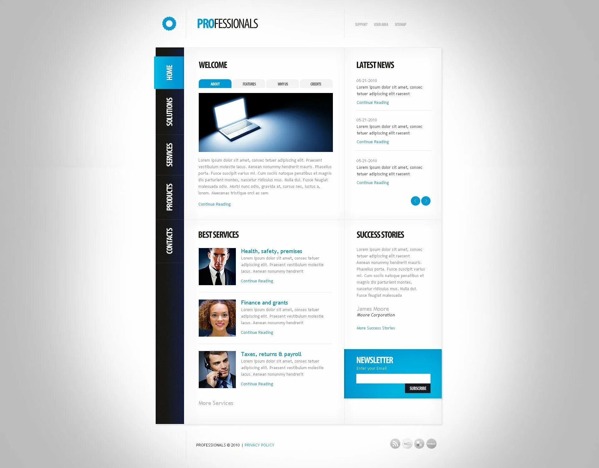 Psd website
