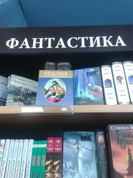 Библия фантастика. Библия в разделе фантастика. Лучшее из фантастики Библия. Библия в разделе фантастики Мем. В книжном магазине фантастика