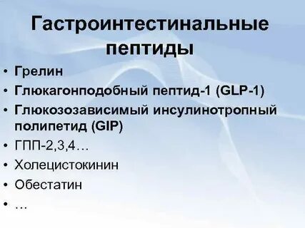 Пептида glp 1