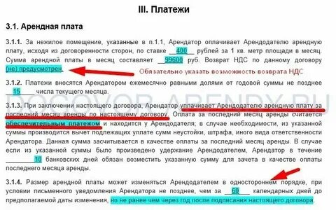 Плата за аренду это