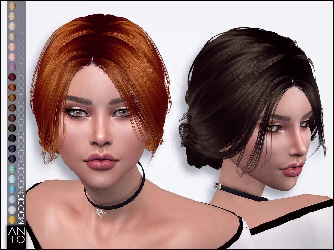 Игра собирать волосы. Симс 4 Anto hair. Прически Anto SIMS 4. SIMS 4 Anto_s4hair_300_ins. Anto_s4hair_Puma симс 4.