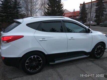 Рейлинги на хендай ix35