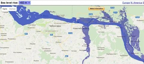 Карта затопления кургана в 2024