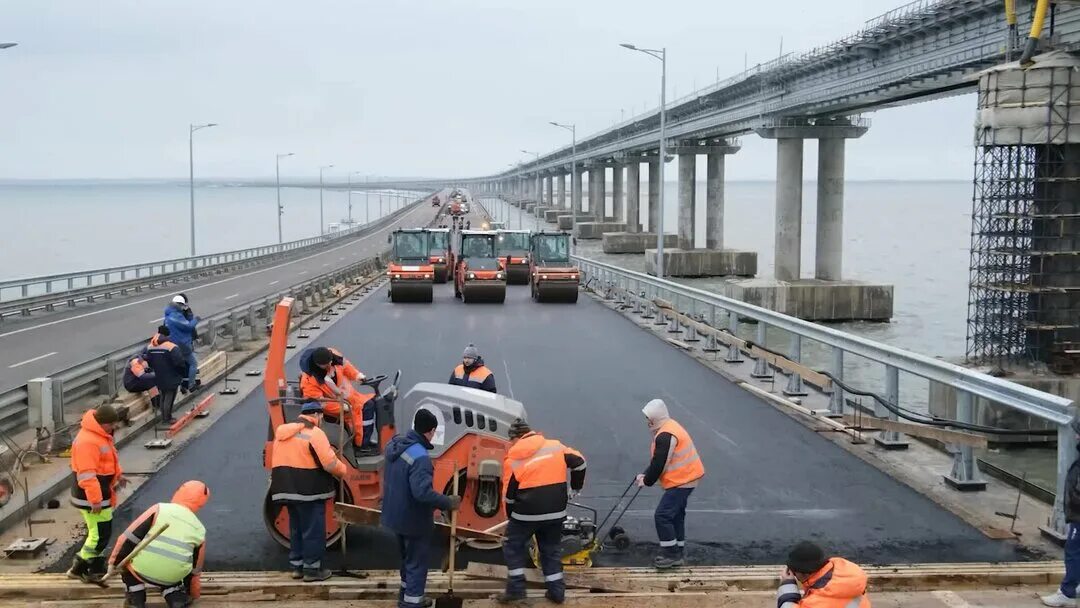 Последнее видео крымского моста