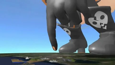 Giantess destroy
