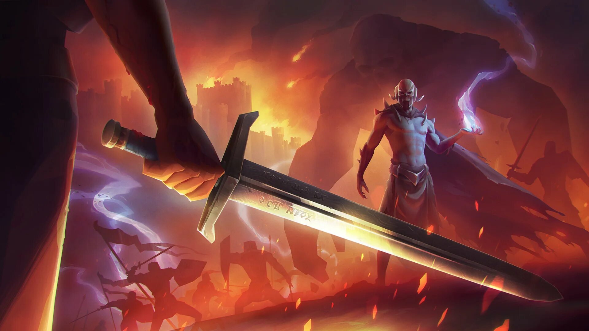 Широкий боевой меч l2. Огненный меч фэнтези. Демонический меч клеймор. Лонг сворд меч. Эпичный меч.