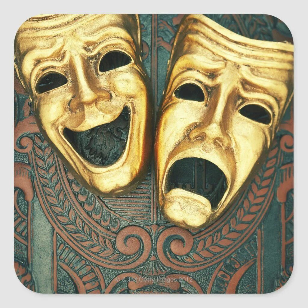 Комедия масок. Театральные маски. Греческие маски для театра. Маска трагедии и комедии. Актерские маски.