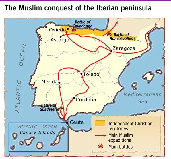 Первая волна жары пришла на пиренейский полуостров. Арабское завоевание Испании карта. Арабское завоевание Пиренейского полуострова. Арабское завоевание Пиренейского полуострова карта. Захват арабами Испании карта.