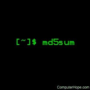 Md5sum windows