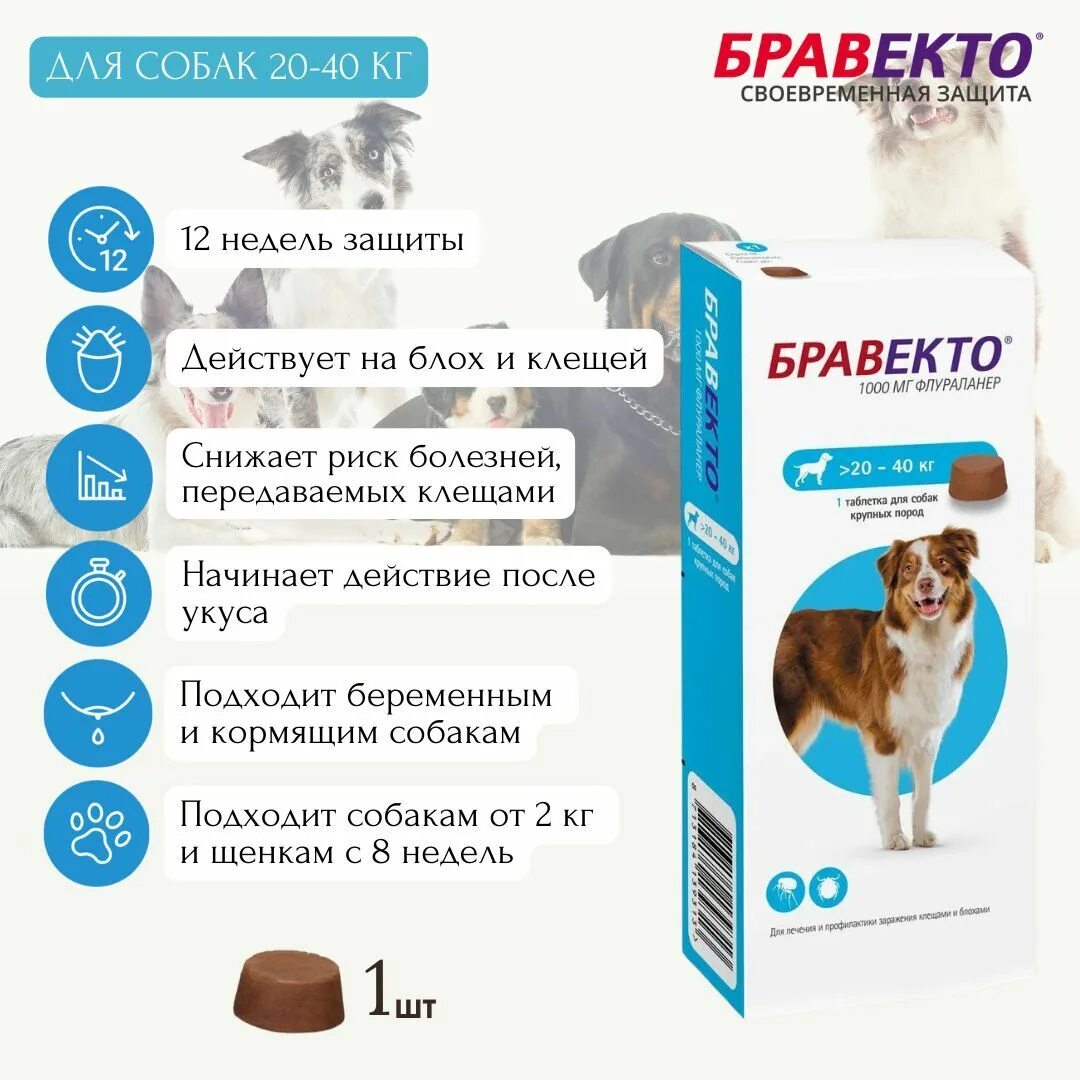 Бравекто для собак 20-40 кг таблетки. Bravecto для собак 20-40кг. Таблетка Бравекто до 10 кг. Таблетка Бравекто для собак весом 4,5-10 кг.