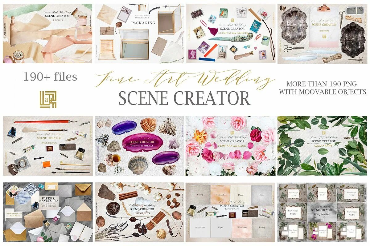 Scene creator. Wedding mockup scene creator bundle. scene creator mockup. scene creator shell.