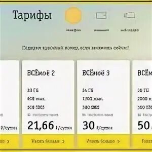 Край тарифы