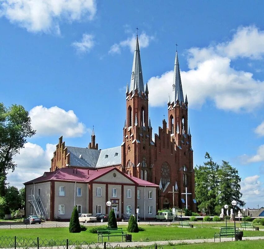 костел святого роха. город видзы беларусь. костел пресвятой троицы. костел пресвятой троицы. костёл святого роха в минске.