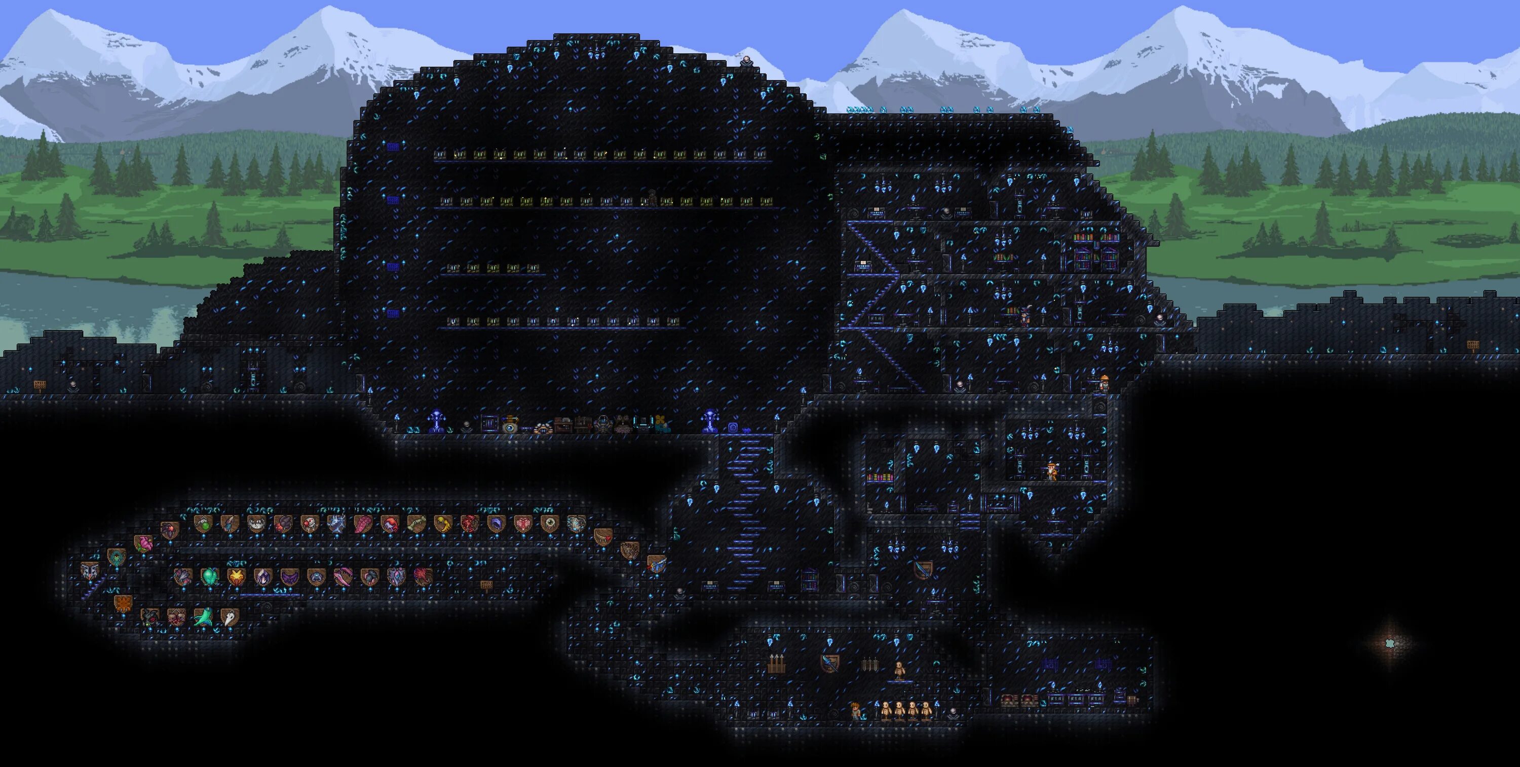 Terraria Calamity. Каламити мод террария. Terraria Calamity бездна. Calamity Mod Terraria 1.3.5.3. Сундуки бездны