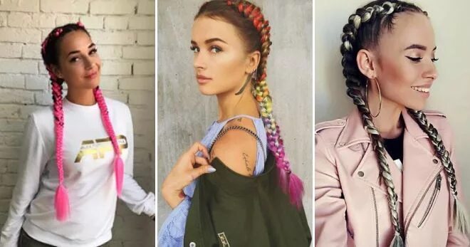 Боксерские косы с челкой фото Strazi-Nail.ru