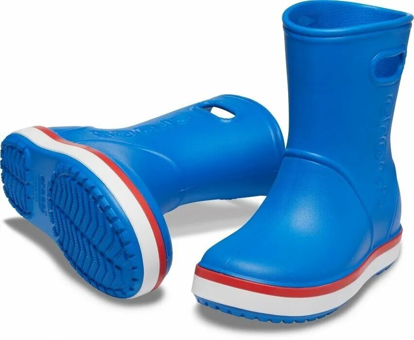 Crocs сапоги купить. Сапоги Crocs Crocband. Crocs Crocband Rain Boot. Сапоги крокс 2023. Резиновые сапожки крокс голубые.