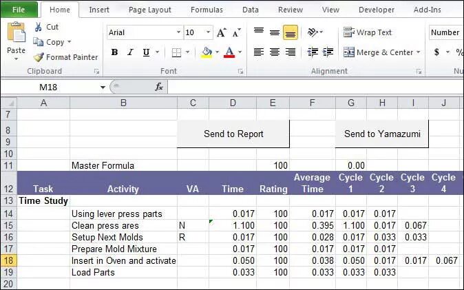 Excel время года