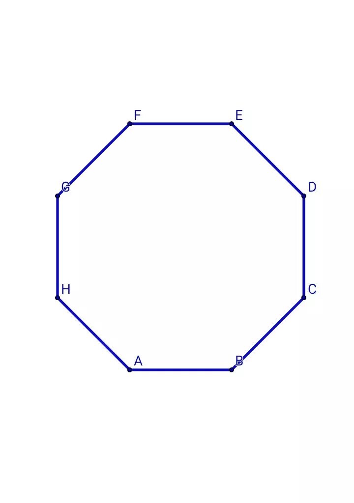 Одиннадцати угольник. Правильный восьмиугольник abcdefgh. Восьмиугольник правильный чертеж. Правильный восьмиугольник октагон. Правильный восьмиугольник правильные многоугольники.