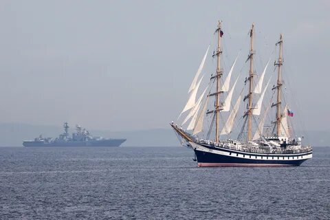 В Приморье корабли ТОФ приняли участие в праздновании Дня ВМФ - Российская ...