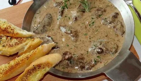 Грибной соус для мяса