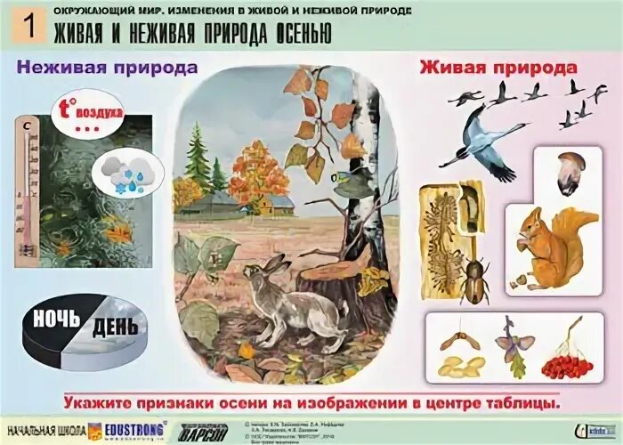 Окружающий мир 2 класс неживая природа осенью