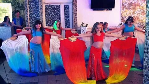 Танец с вейлами в детском саду