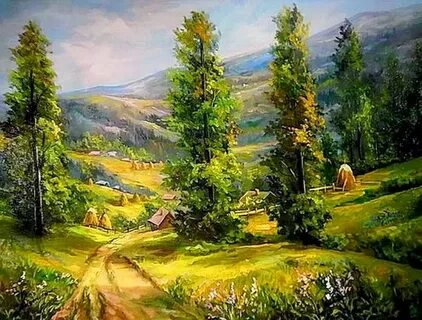 Немалую долю в ландшафт и пейзаж