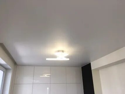Белый сатиновый потолок