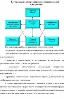 Образовательно оздоровительная программа