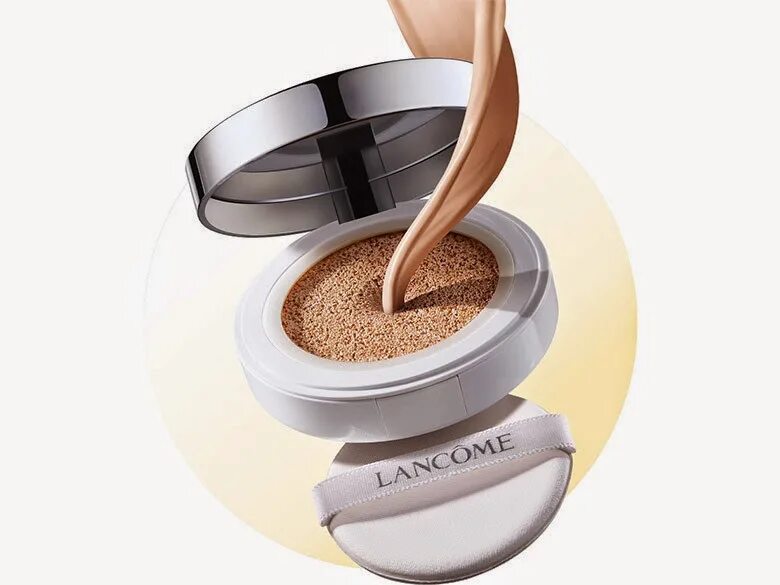 Кушон Lancome. Ланком кушон тональный. Lancome Miracle Cushion. Ланком тональный флюид кушон.