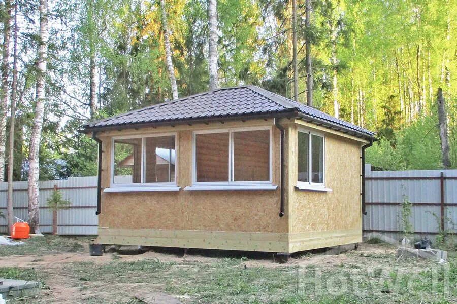 Беседка из сип панелей. Теплая беседка. беседка из osb. теплая беседка из осп. беседка из осб панелей.