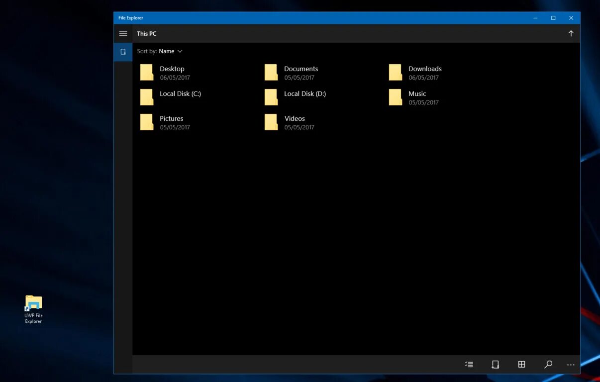 Windows 2025 приложение. Uwp проводник. windows 10 uwp explorer. windows uwp. files uwp windows 11.