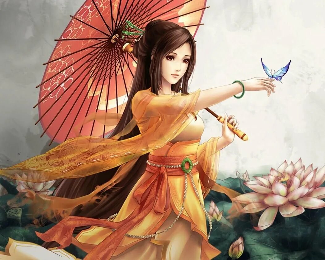 Чанъэ Чан э китайская богиня. Гейша в Ханьфу. Богиня Чанъэ китайская живопись.