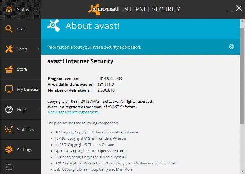 Avast keys