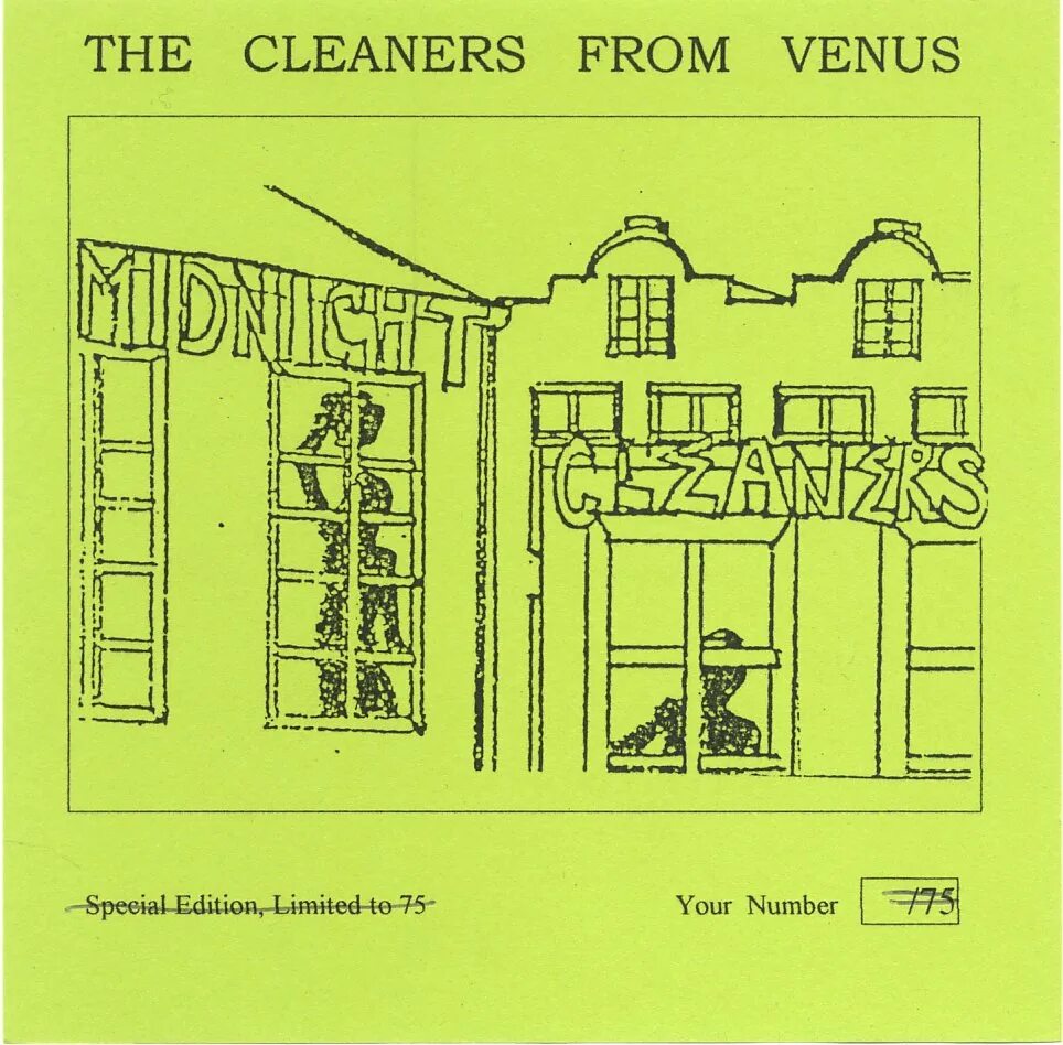 Midnight cleaners. The Cleaners from Venus. Cleaner from Venus - Wivenhoe Bells II. Only a Shadow (the Cleaners from Venus Cover).