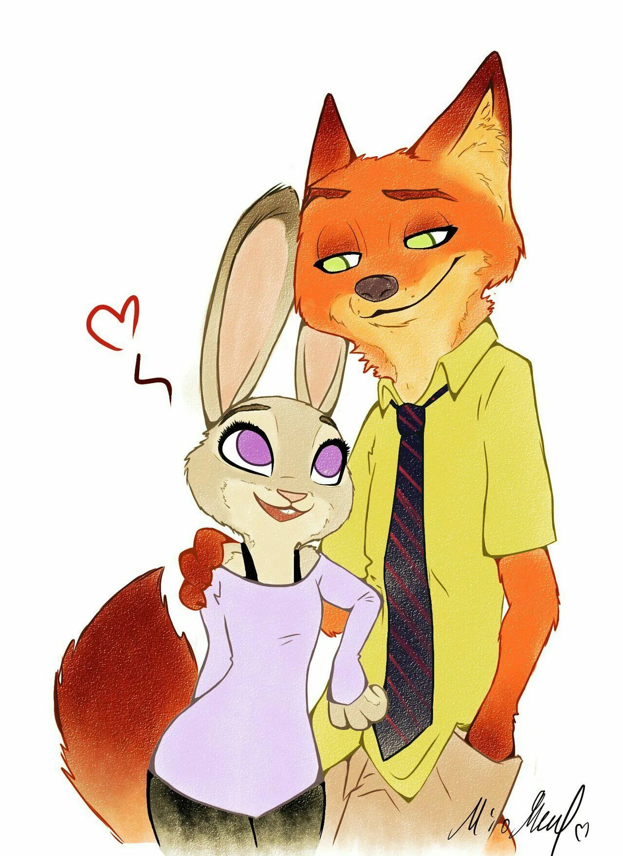 Judy and nick by gasprheart full. Ник и Джуди. Ник и Джуди любовь. Zootopia Nick and Judy.