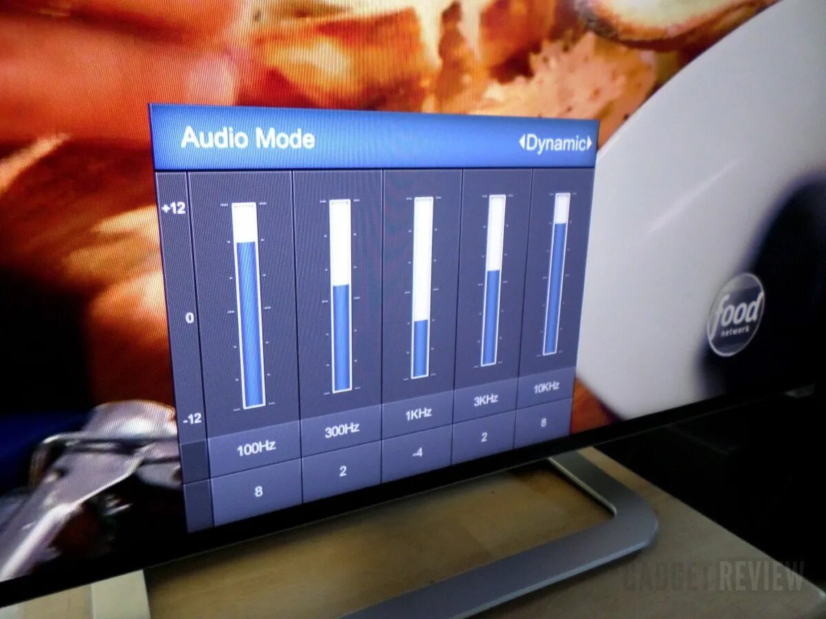 Телевизор громкость 7. Эквалайзер для телевизора. Эквалайзер для телевизора Samsung. Эквалайзер звука телевизор. Эквалайзере телевизора LG.