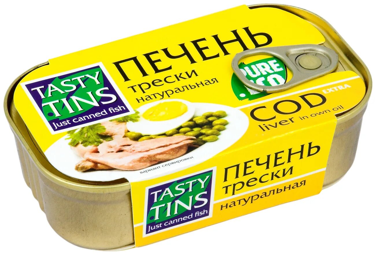 Печень трески TASTYTINS натуральная 115г. Печень трески 115г Баренц. Печень трески 115г. ICAN печень трески натуральная, 115 г.