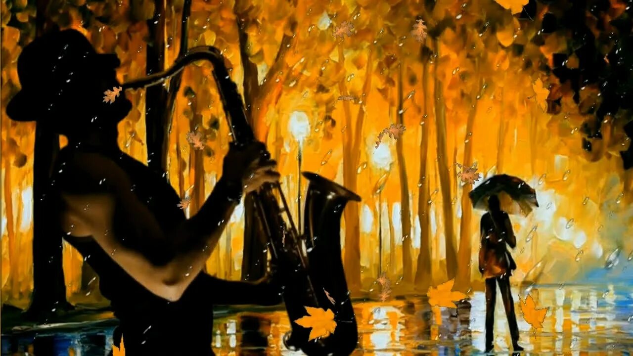 Осенний джаз. Саксофон осень. Осенний саксофон. Саксофон осенний блюз. Саксофон осень.