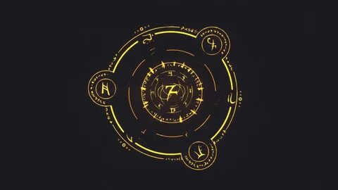 Обои руны